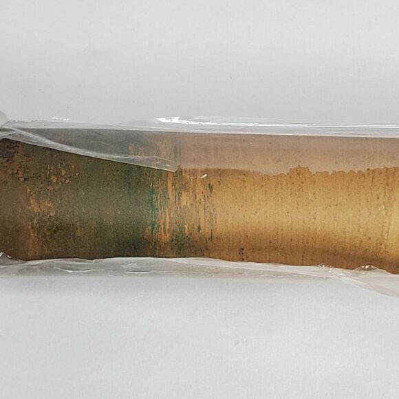 Seabrook Designs Vinyl Coated Wallpaper Abstract Brown Green Metallic Bronze - Picture 4 of 7